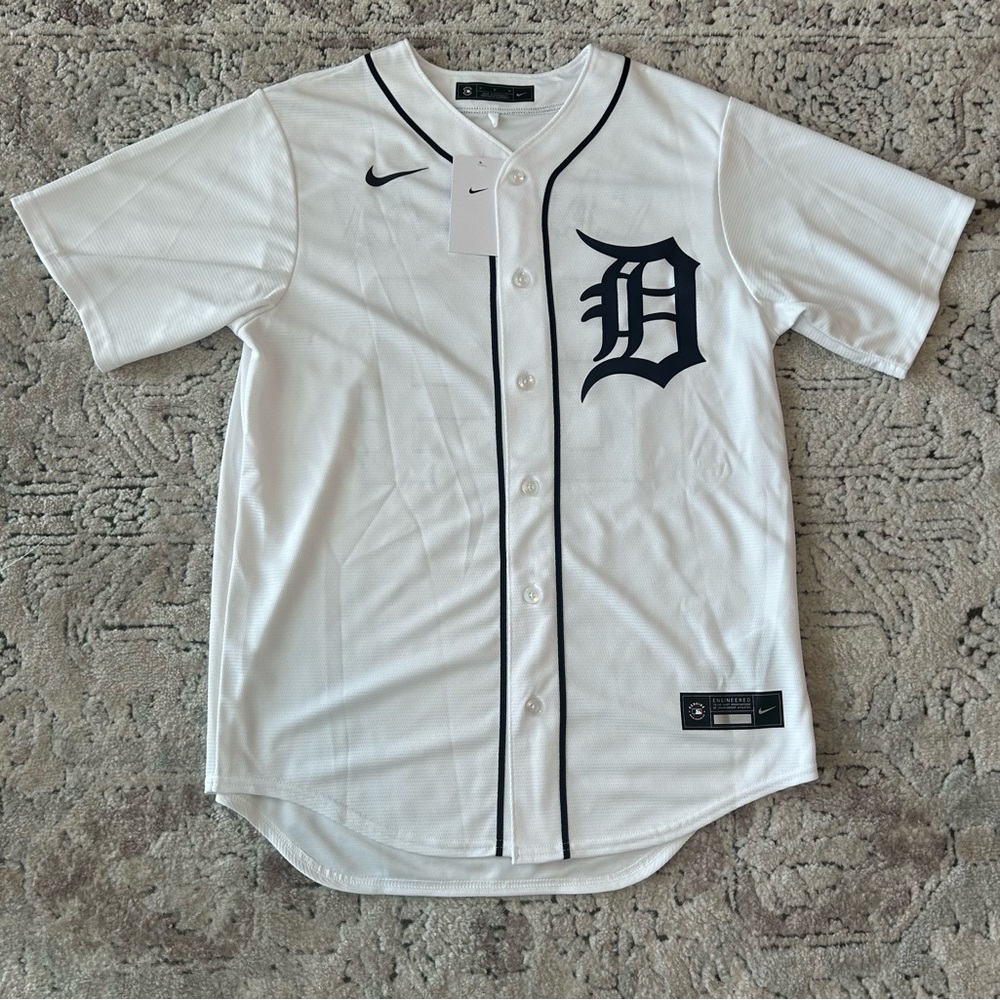 Nike Authentic Detroit Tigers Venezuela Miguel Cabrera #24 Jersey Men’s Sz: M